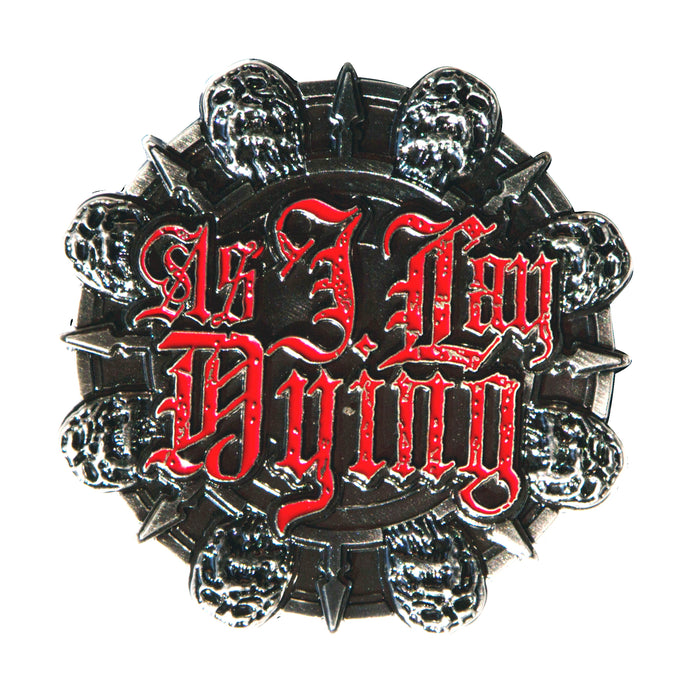 AS I LAY DYING - THRONE BELT BUCKLE